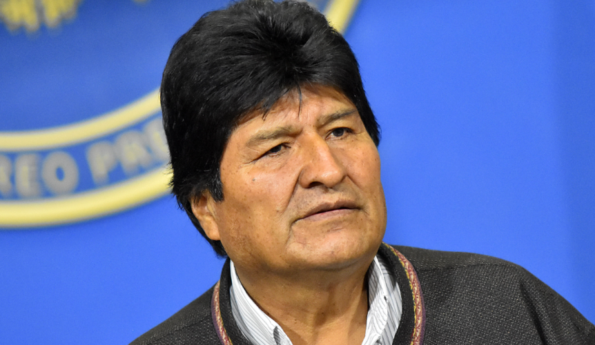 Evo Morales acusa plan negro en el gabinete de Bolivia en su contra
