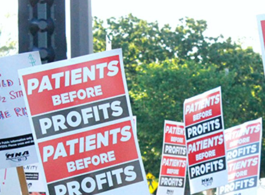 Estalla huelga de enfermeras del sector privado en EU